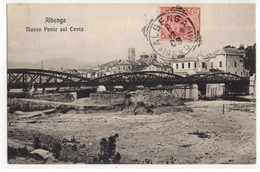 Albenga (Savona) - Nuovo Ponte Sul Centa - Viaggiata 1908 - Savona