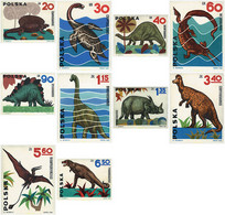 61612 MNH POLONIA 1965 FAUNA PREHISTORICA - Non Classés