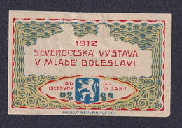 Czech Poster Stamp Vignette 1912 - Erinnofilia