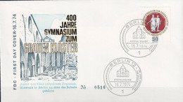 Berlin - 400 Jahre Gymnasium Zum Grauen Kloster (MiNr: 472) 1974 - FDC Illustriert - 1971-1980