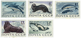 63216 MNH UNION SOVIETICA 1971 MAMIFEROS MARINOS - Sammlungen