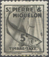 659483 HINGED SAN PEDRO Y MIQUELON 1938 BACALAO - Gebraucht