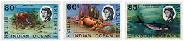 72850 MNH OCEANO INDICO BRITANICO 1970 PECES Y CRUSTACEOS - Territorio Británico Del Océano Índico