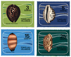 45582 MNH TOKELAU 1974 CONCHAS - Tokelau