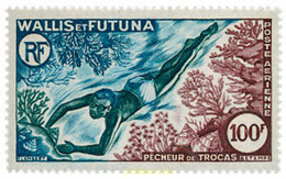 371528 MNH WALLIS Y FUTUNA 1962 CONCHAS - Oblitérés