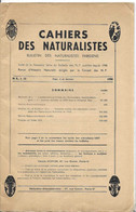 Cahiers Des Naturalistes -bulletin Des Naturalistes Parisiens 1956 Fascicule 4 - Ile-de-France