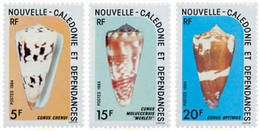 44500 MNH NUEVA CALEDONIA 1984 CONCHAS - Gebraucht