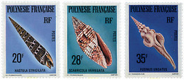 43593 MNH POLINESIA FRANCESA 1979 CONCHAS - Gebruikt