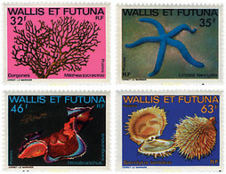 36732 MNH WALLIS Y FUTUNA 1982 FAUNA MARINA - Gebruikt