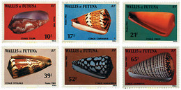 45856 MNH WALLIS Y FUTUNA 1983 CONCHAS - Oblitérés