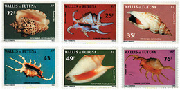 45858 MNH WALLIS Y FUTUNA 1984 CONCHAS - Gebraucht