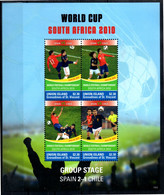 UNION ISLAND  Feuillet N°    * *    Cup 2010  Football  Soccer  Fussball - 2010 – Zuid-Afrika