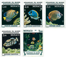 67786 MNH MONACO 1985 PECES DEL MUSEO OCEANOGRAFICO DE MONACO - Autres & Non Classés