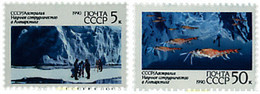 63555 MNH UNION SOVIETICA 1990 COOPERACION CIENTIFICA EN LA ANTARTIDA - Collections