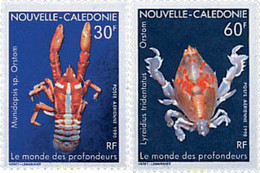 44546 MNH NUEVA CALEDONIA 1990 CRUSTACEOS - Oblitérés