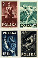 61532 MNH POLONIA 1947 RECONSTRUCCION NACIONAL - Non Classificati