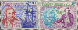 43579 MNH POLINESIA FRANCESA 1978 250 ANIVERSARIO DEL NACIMIENTO DEL CAPITAN COOK - Usados