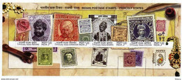 India 2010 Princely States Royalty Traditional Costumes Miniature Sheet MS MNH, P.O Fresh & Fine - Autres & Non Classés