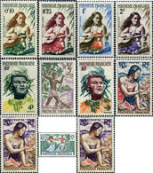 43482 MNH POLINESIA FRANCESA 1958 INDIGENAS - Gebruikt