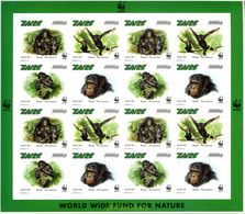 12763 MNH ZAIRE 1997 BONOBO - Verzamelingen