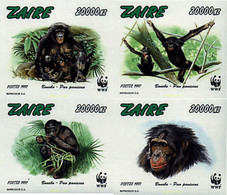 14998 MNH ZAIRE 1997 BONOBO - Collections