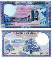 LEBANON 100 LIVRES 1988 UNC - Liban