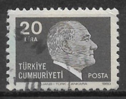 Turkey 1980. Scott #2136 (U) Kemal Ataturk - Usados