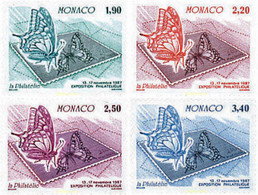 78119 MNH MONACO 1987 EXPOSICION FILATELICA INTERNACIONAL - Altri & Non Classificati