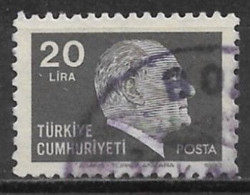 Turkey 1980. Scott #2136 (U) Kemal Ataturk - Usati