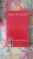 Catalogue Yvert Et Tellier 1996 Tome 1 - France