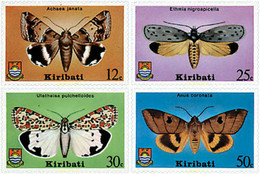 76253 MNH KIRIBATI 1980 MARIPOSAS - Kiribati (1979-...)