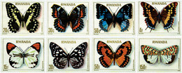 76814 MNH RUANDA 1979 MARIPOSAS - 1970-1979