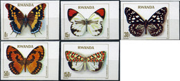 221899 MNH RUANDA 1979 MARIPOSAS - 1970-1979