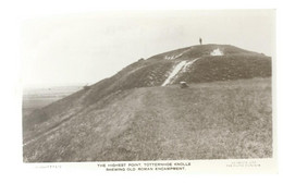 Bedfordshire Postcard Tottenhoe Knolls Old Roman Encampment Rp Lillywhite Unused - Altri & Non Classificati