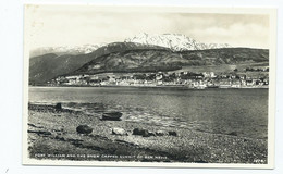 Scotland Postcard  Inverness-shire Fort William And Ben Nevis Unused J.b.white - Inverness-shire