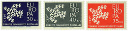 62065 MNH TURQUIA 1961 EUROPA CEPT. PALOMA - Verzamelingen & Reeksen