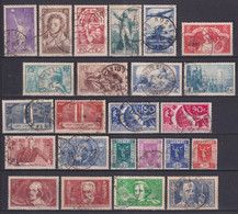 1936 - ANNEE COMPLETE YVERT N°309/333 SAUF 321 OBLITERATIONS CHOISIES !  - COTE = 101 EUR. - - ....-1939