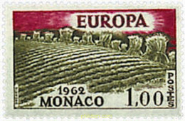 227102 MNH MONACO 1962 EUROPA CEPT - Andere & Zonder Classificatie