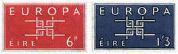 77180 MNH IRLANDA 1963 EUROPA CEPT. SIGLAS CEPT - Collections, Lots & Séries