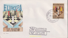 624633 MNH SAN MARINO 1965 EUROPA CEPT. ESPIGA EUROPA - Oblitérés