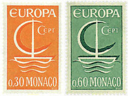 62111 MNH MONACO 1966 EUROPA CEPT. NAVIO EUROPA - Altri & Non Classificati