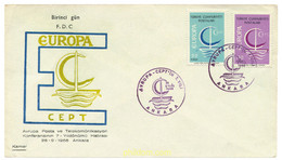 23574 MNH TURQUIA 1966 EUROPA CEPT. NAVIO EUROPA - Lots & Serien