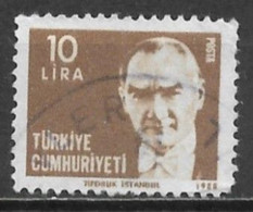 Turkey 1980. Scott #2137A (U) Kemal Ataturk - Used Stamps