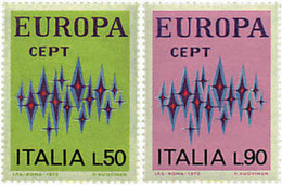 62224 MNH ITALIA 1972 EUROPA CEPT. COMUNICACIONES - 1971-80:  Nuovi