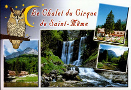 SAINT-PIERRE D ' EBTRMONT  _ LE CIRQUE DE SAINT MEME    ( ISERE )  LE CHALET DU CIRQUE DE ST-MEME - Saint-Pierre-d'Entremont