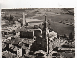 EN AVION AU DESSUS DE VABRES L'ABBAYE L'EGLISE 1958 CPSM GM TBE - Vabres