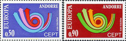 62234 MNH ANDORRA. Admón Francesa 1973 EUROPA CEPT. CORNETA POSTAL - Collections