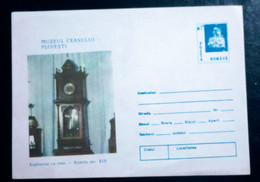 Euphonion With Clock, Austria Century, XIX , ERRORS  COVER ROUMANIE 1991,PLOIESTI Printed  MISPLACED IMAGE - Horlogerie