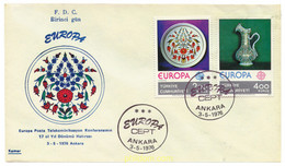 23771 MNH TURQUIA 1976 EUROPA CEPT 1976 - ARTESANIA - Collections, Lots & Séries