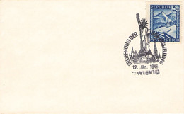 ÖSTERREICH - SST 12. JÄN 1946 WIE - ERÖFFNUNG DER USA-AUSSTELLUNG /GR284 - Franking Machines (EMA)